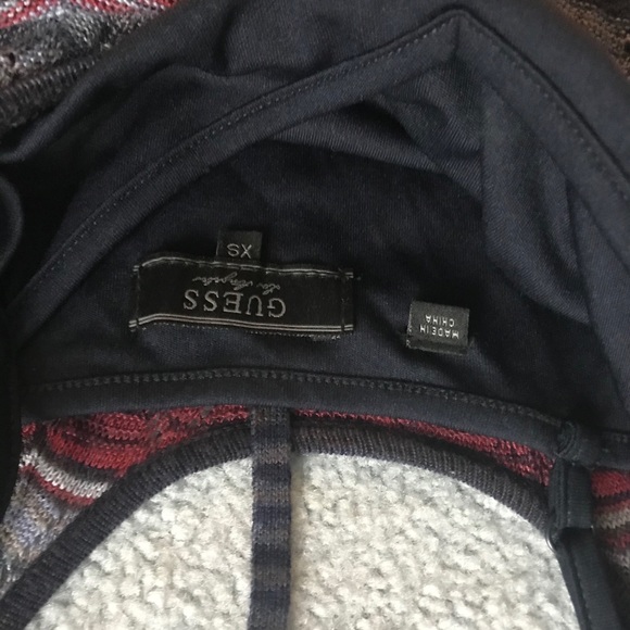 Guess knit chevron striped dress XS - Picture 3 of 3